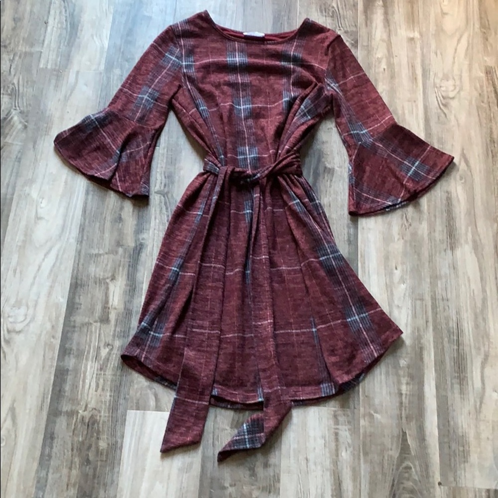Flannel dress